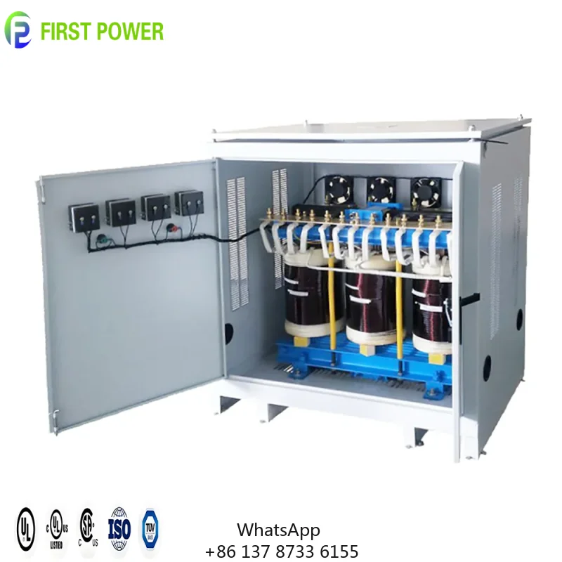 

CE Certification 50/60HZ Low Pressure Dry Type Isolation 10KW 3 Phase Transformer For Electric Power Distribution