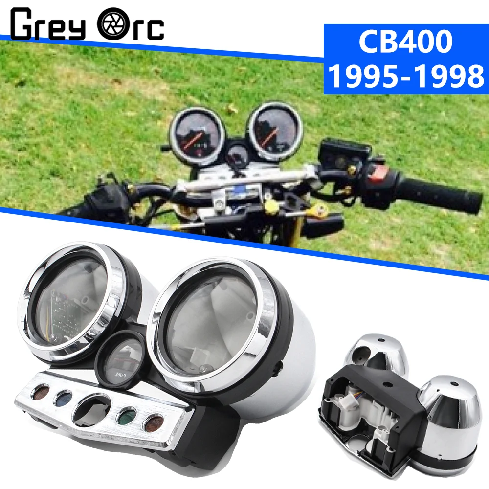 For Honda CB400 CB 400 1995 1996 1997 1998 Instrument Assembly Gauges Meter Cluster Speedometer Odometer Tachometer