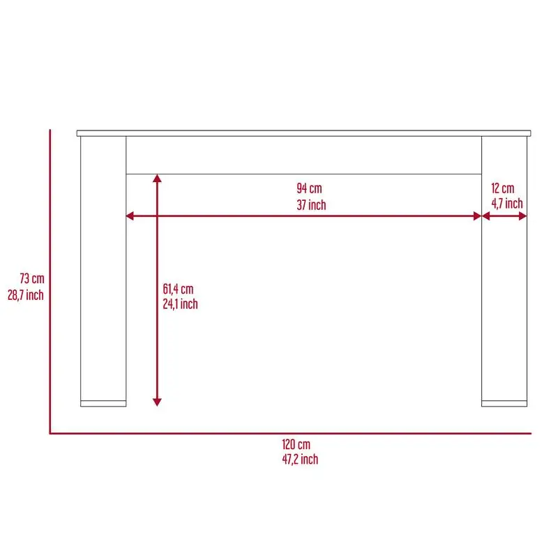 مكتب كتابة مدمج للمكتب المنزلي - تصميم موفر للمساحة مع أرفف تخزين ولمسة نهائية حديثة #4