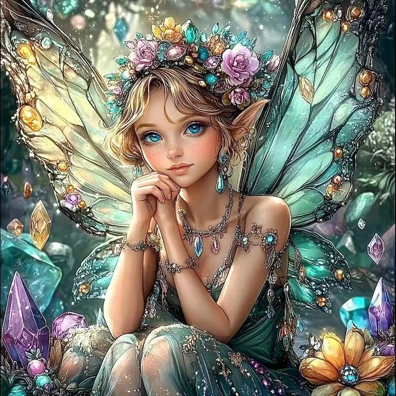 

Beautiful Elf Fantasy Girl Paper Jigsaw Puzzle 500 1000 1200pcs For Adults Home Decor Gift Brain Teaser Family Game
