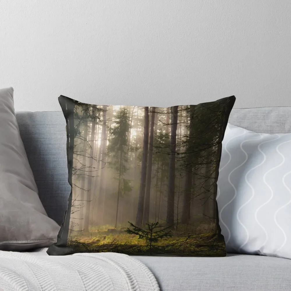 

Mysterious forest Throw Pillow Pillowcases Bed Cushions pillow pillowcase pillow