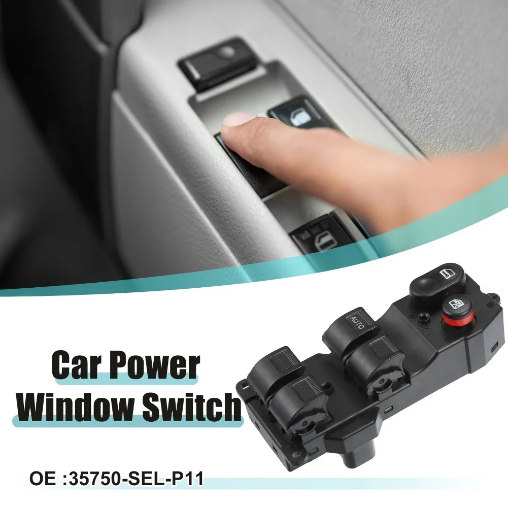 

Window Switch For Honda Fit 2007-2008 35750SELP11 Power Window Lifter Switch Power Window Switch Control Button Accessories