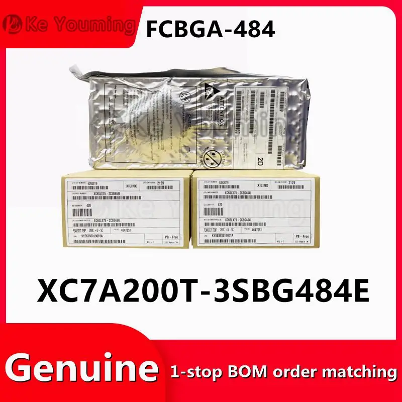 Integrated Circuit IC, Electronic Components, One-stop BOM Distribution, XC7A200T-3SBG484E, FCBGA-484, 1Pc