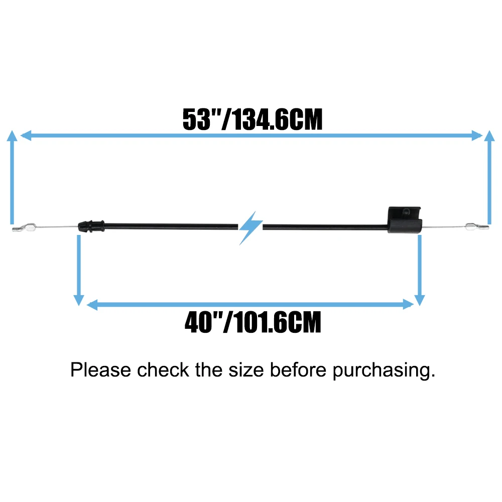 946-1130 746-1130 Control Cable Compatible with MTD Cub Cadet Troy Bilt Craftsman Yard-Man Lawn Mower Engine Zone Cable