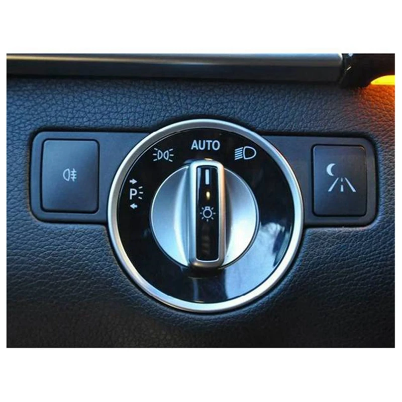 Car Knob Button Headlight Switch Light Switch For Benz W204 S204 W212 A207 C207 X204 R172 C SLK GLK E Class A2129057100