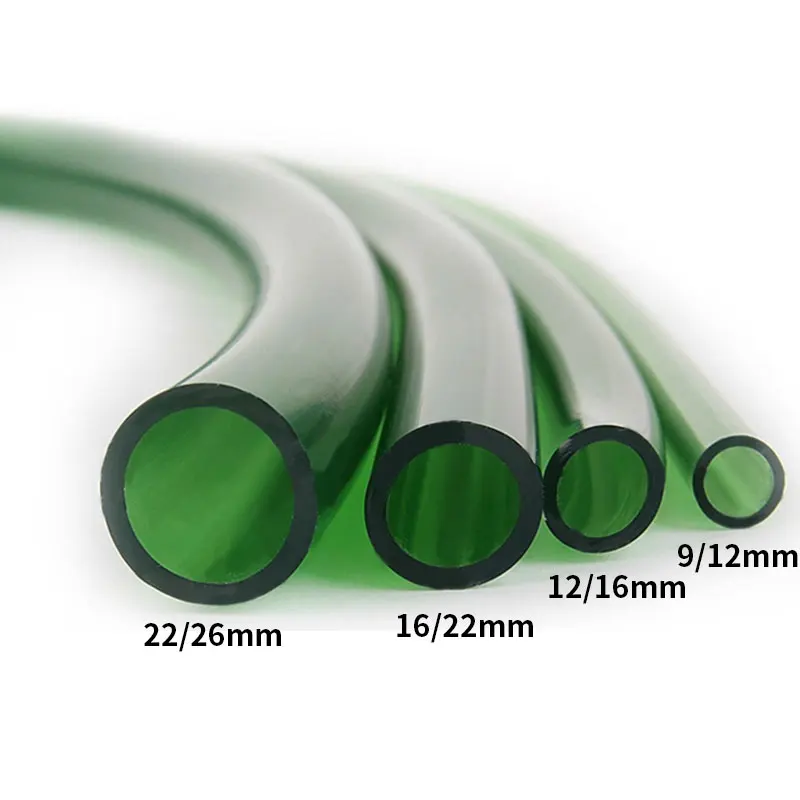 8~22mm Fish Tank Pipe Aquarium Green Hose for Water Pump Filter Accessories Tube Aquarium Cleaning Tool Garden Irrigation Hose