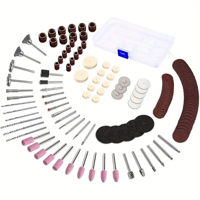 

141Pcs Mini Electric Drill Multi Rotary Tool Accessories Set Grinding Polishing Rotating Polishing Kits For Dremel Accessory