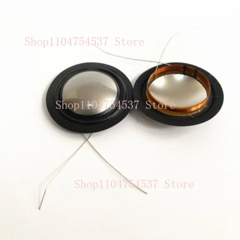 2 Diafragmas de Titânio de 1 polegada para Substituição em Tweeters THIEL H417 e H420 8Ω