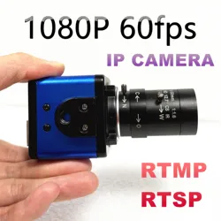 1080P 60fps Ip Camera Rtmp Rtsp 1296P 30fps High Frame Rate Box Mini Ip Camera Sd Card Cctv P2p Security Protection CCTV H.265