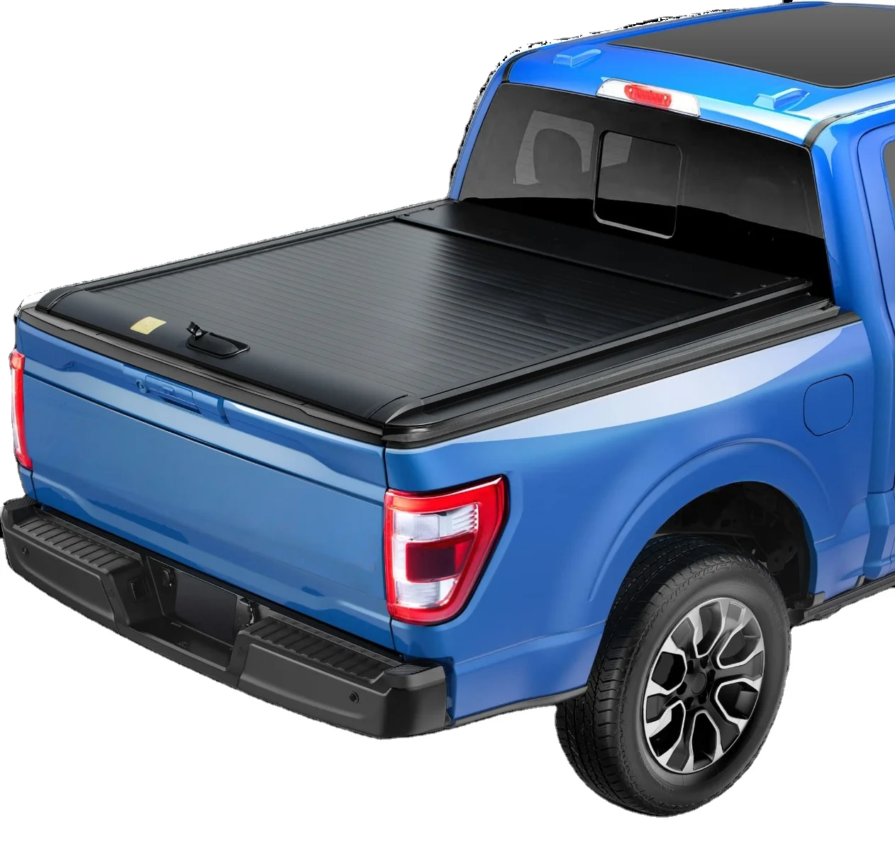 Enrollable Umbrella Roller Rear Trunk Lid Manual Pickup Retractable Tonneau Cover For Short Bed