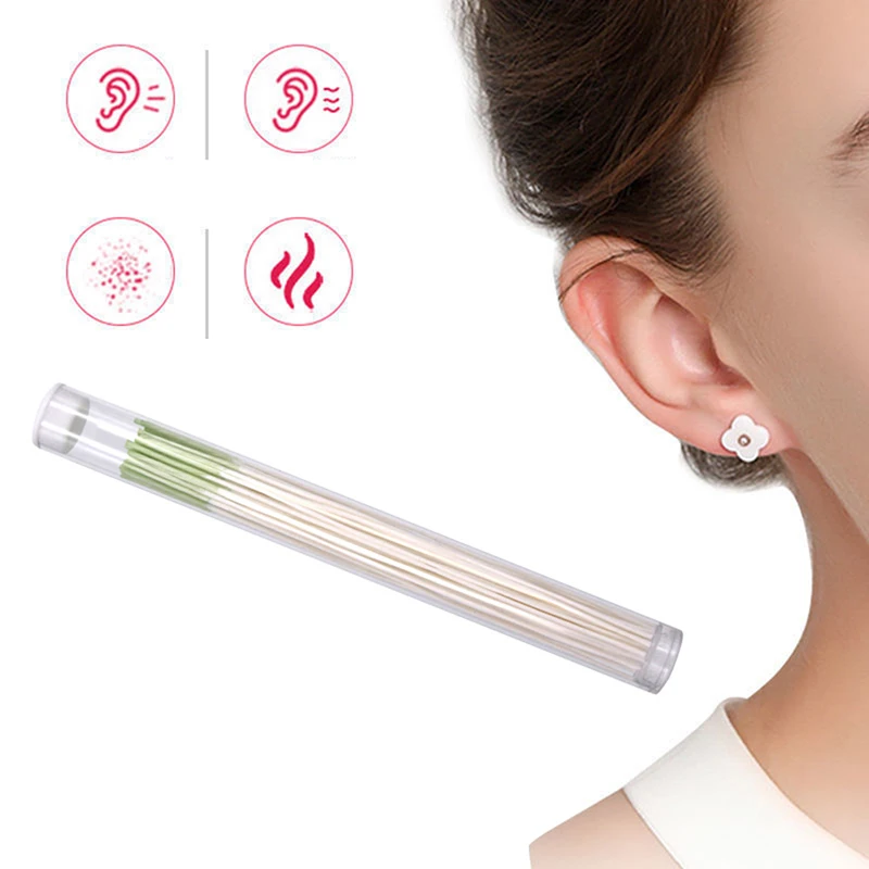 70/160Pcs Earrings Hole Cleaner Floss Ear Hole Floss Disposable Piercing Aftercare Cleaner Earring Piercing Clean Line Care Tool