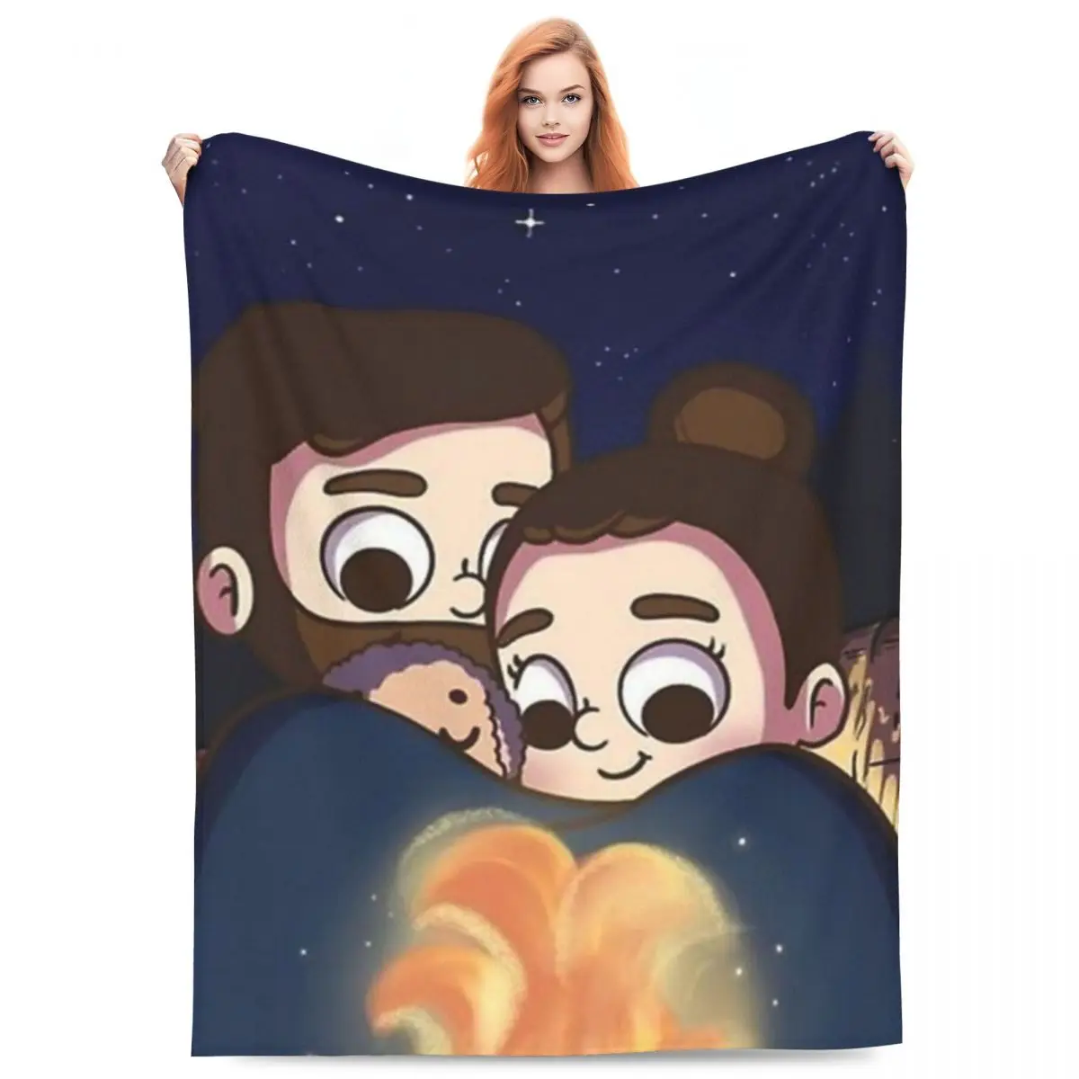

Pibubear Blankets Fleece Sofa Throw Blanket Warm Throw Blankets for Home Bedroom Office Throws Bedspread Quilt