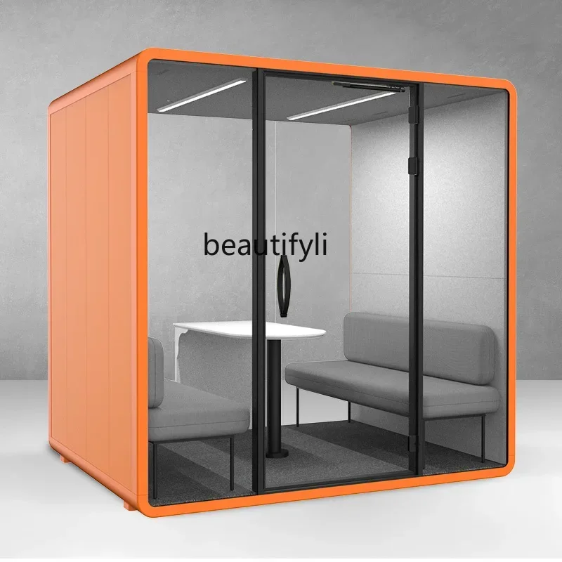 Soundproof room Silent cabin Office Phone booth Anchor live stream Mobile recording room