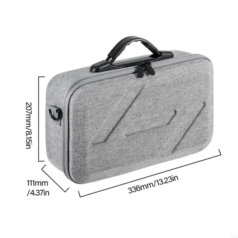 2025 حالة حمل محمولة جديدة مع أحزمة الكتف للوصول إلى وحدة تحكم الطائرات بدون طيار