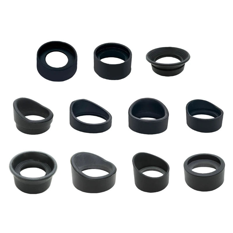 Rubber Eyepiece Cover Eyeguards Eye Shield Protections Stereo Microscopes Monocular Binoculars