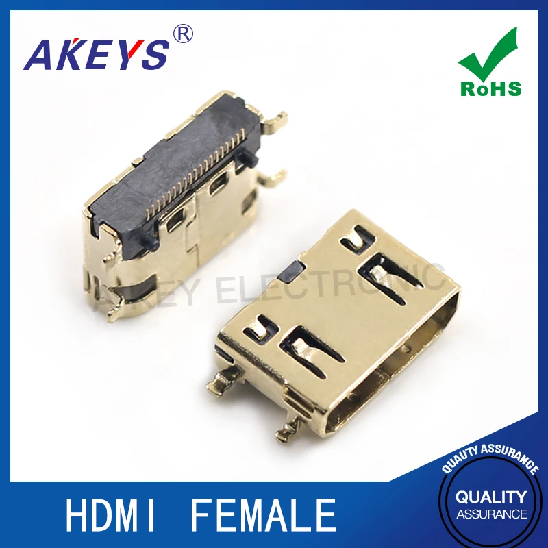 Mini HDMI female seat full chip HD interface female plug female seat connector standard HDMI female head