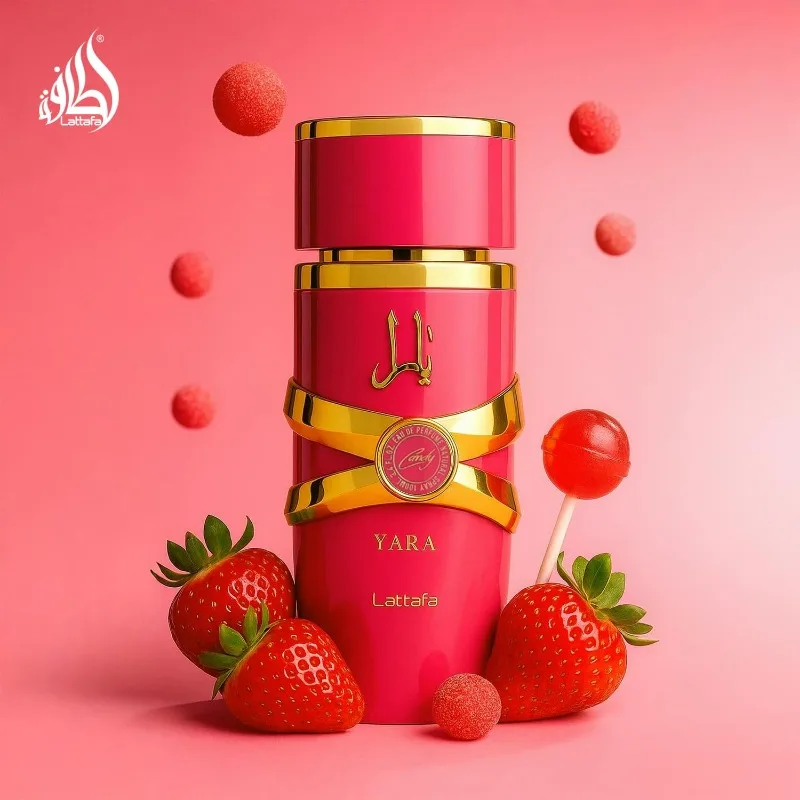 لاتافا يارا كاندي أو دو برفوم بخاخ للنساء 100 مل عطور عربية أصلية عطر فاكهي زهري دائم عطر فرمون