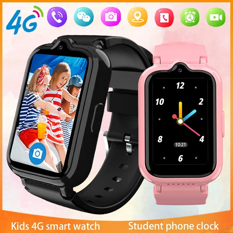 Xiaomi 4G Kids Smart Watch GPS Tracker Video Call SIM Card Phone Children Smartwatch SOS Call Back  Sound Monitor for Gift Girls