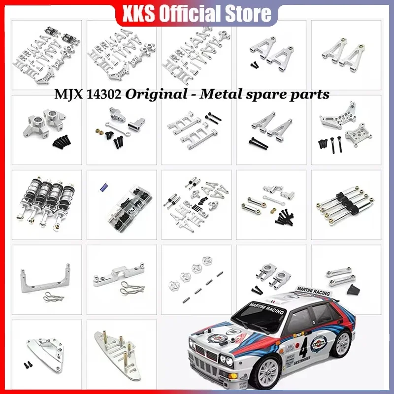 MJX 14303 14301 14302 1/14 RC 4WD Remote Control Car Metal Upgrade Parts Fragile Set of Car Accessories  Rc Nitro Car Parts