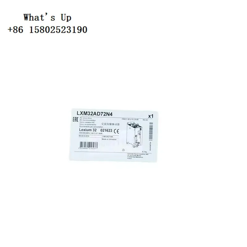 

PLC Controller LXM32AD72N4 Server Driver New Original Stock in