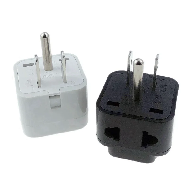 Universal Japan America 2 in 1 EU UK AU to US Travel Adapter Plug Type A/B Canada Thailand Electric Power Charger Convert Plug