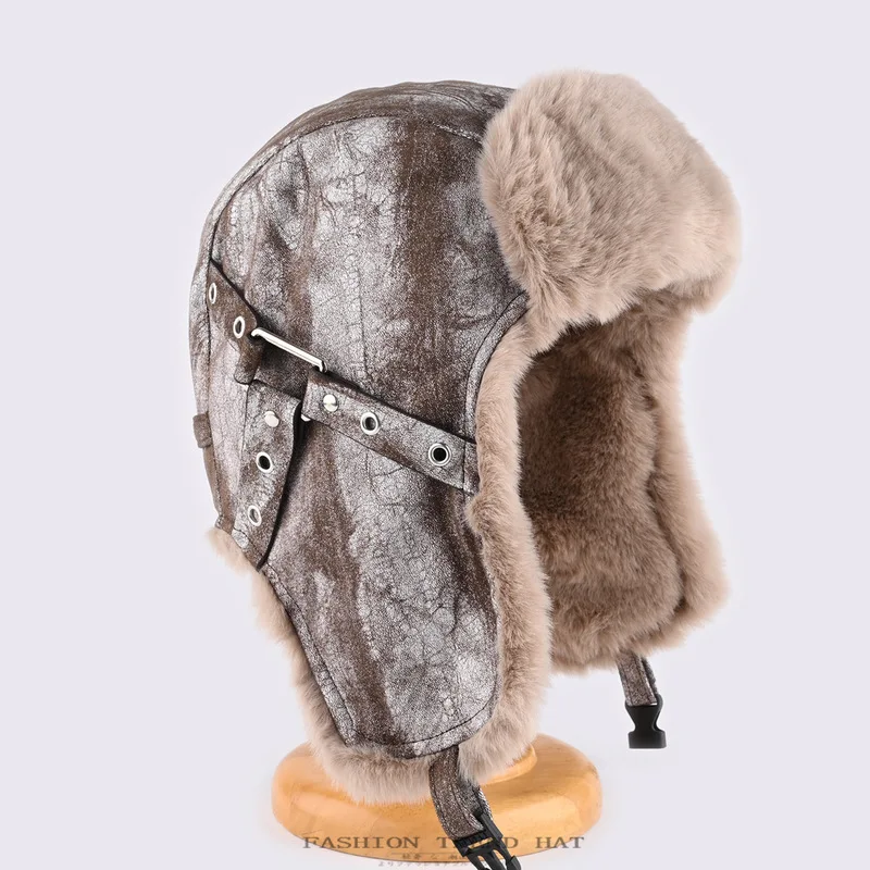 Winter Hats Men And Women, Thickened Warmth With Ear Driving, Cycling Cold-Proof Hat Outdoor Casual Hiking