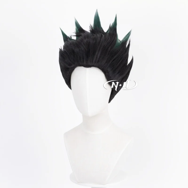 ND Gon Freecss Cosplay Perucas Peruca Hunterpedia Anime Cosplay Perucas de Cabelo para Fantasia de Halloween Festa Temática Comic Con Coser