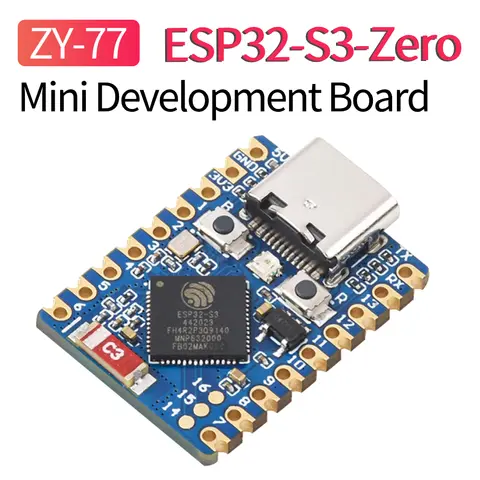 ESP32-C3-Zero ESP32-S3-Zero Mini-Entwicklungsboard ESP32-C3FN4 Single-Core/ESP32-S3FH4R2 Dual-Core 160/240 MHz Lauffrequenz