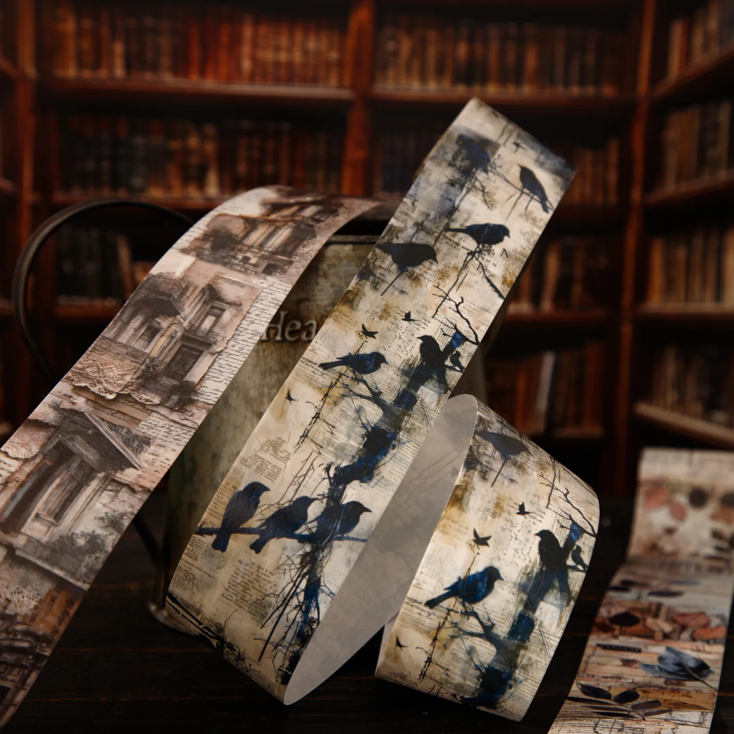 

1pcs/lot Decorative Adhesive tapes Memories between notes Diary masking tapes Junk Journal Scrapbooking stikcers Paper Japanese