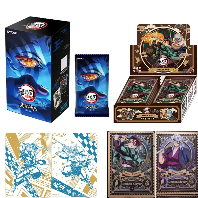 KAYOU  Genuine Demon Slayer Card Kamado Tanjiro Kamado Nezuko  Infinite Castle Collection Card Pack Infinite Castle Pack One Box