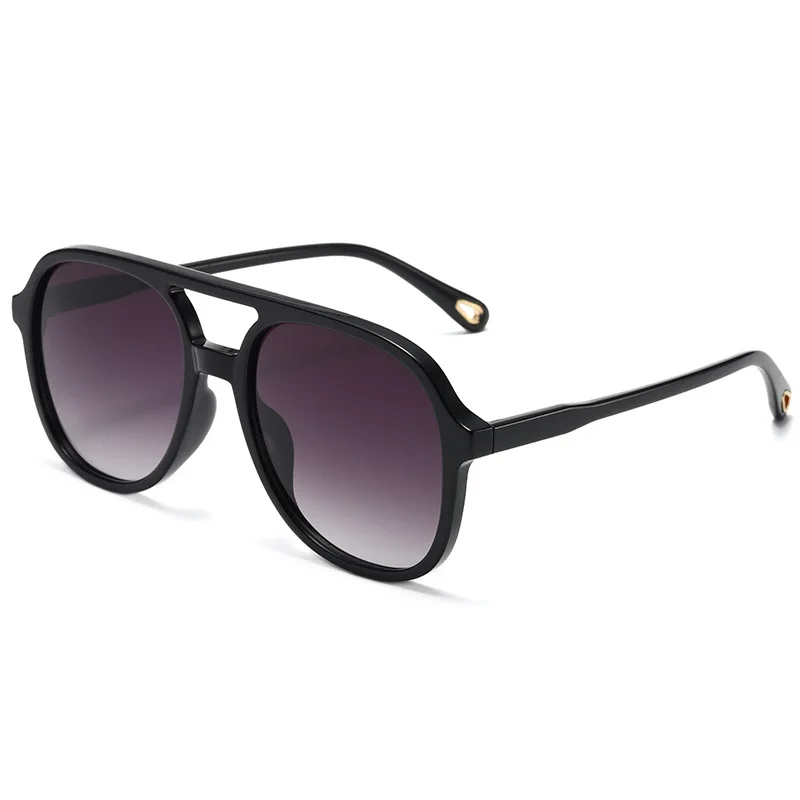 Neue Mode Luftfahrt Sonnenbrille Frauen Großen Rahmen Leopard Grün Brillen Trend Pilot Sonnenbrille Cool Driving Shades UV400 – Detail 1