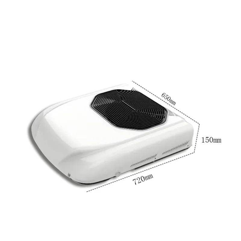 

Top-Mounted Single Fan AC Unit 12/24V DC Integrated Roof-top Auto Parking Air Conditioner