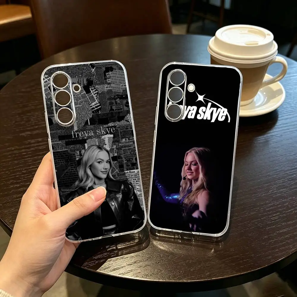 

F-Freya Skye S-Singers Phone Case Transparent Silicone Soft For SamsungA10,12,20,21S,30,31,40,50,51,52,70,71