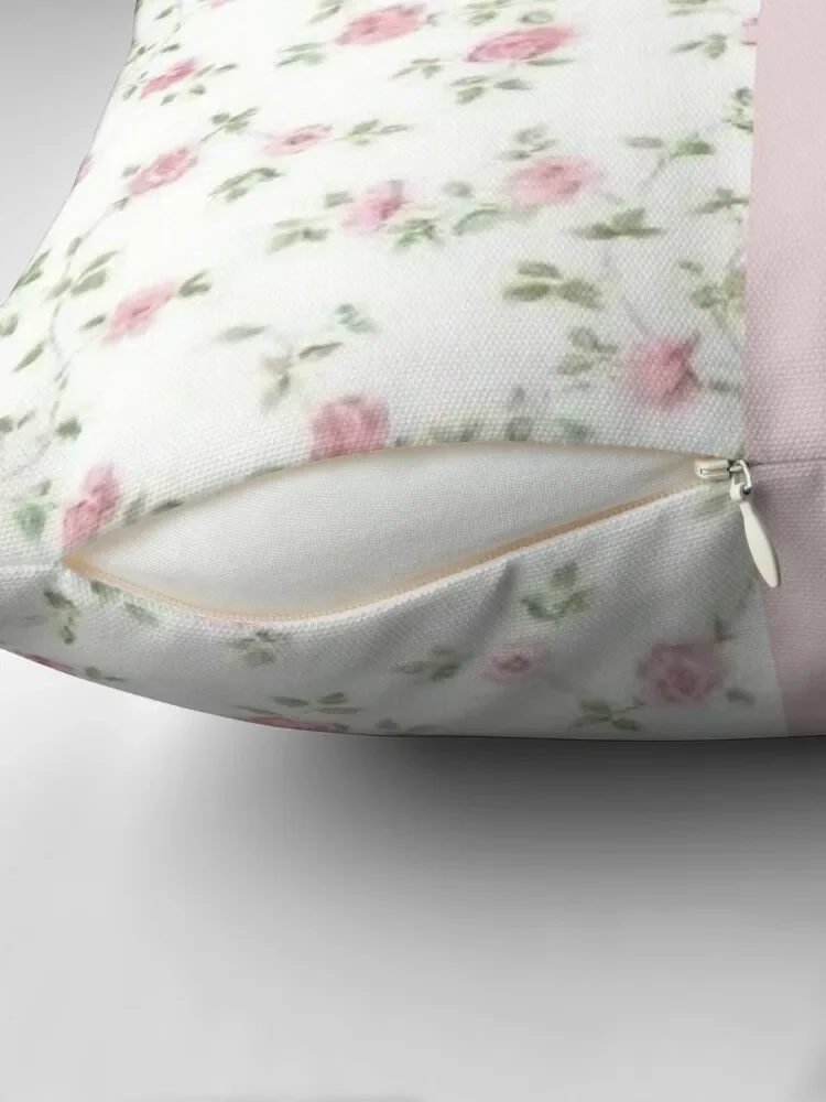 Pink Floral coquette aesthetic Throw Pillow Cushion Cover Luxury Pillowcase Cushion