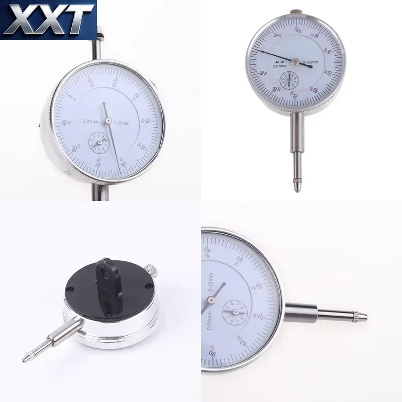 XXT Mechanical 0-10 0-3 0-5 0-20 0-30 Dial Indicator 0.01 Accuracy Magnetic Base Dial Indicator CNC Inspection Tool