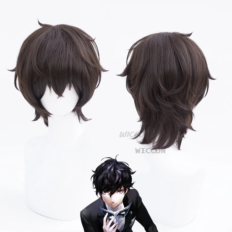 Persona 5 Kurusu Akira Cosplay Costume pour hommes et femmes, uniforme Joker, masque, carnaval d'Halloween, tenue de jeu, accessoire de fête, sur mesure