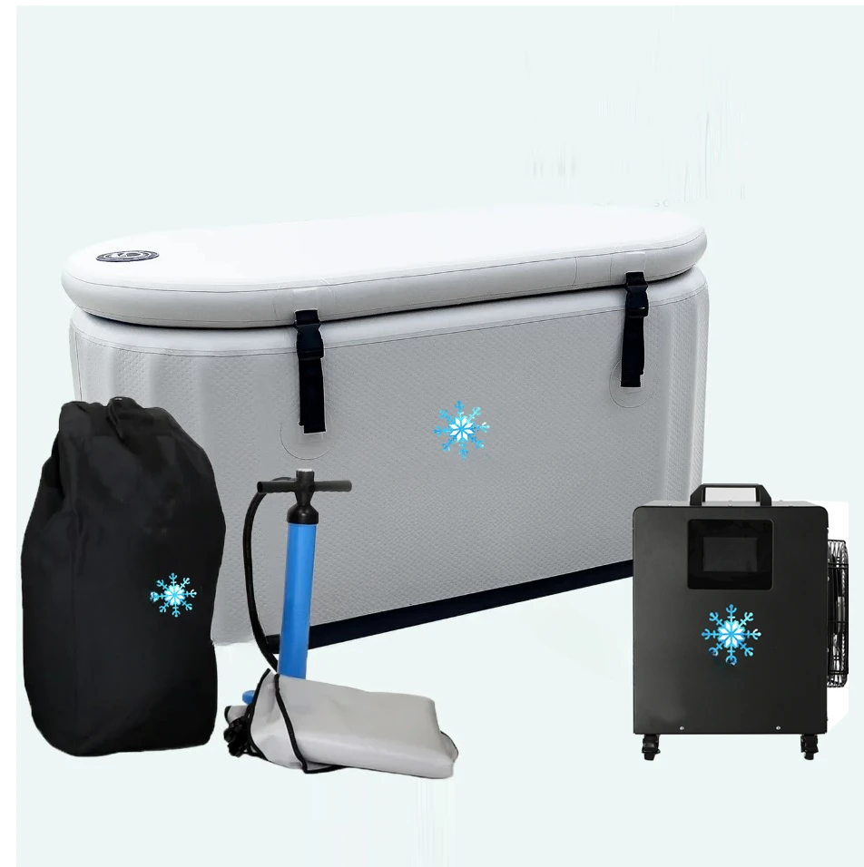 Factory Price Drop Shipping Custom Logo Low MOQ Inflatable Ice Bath with Chiller