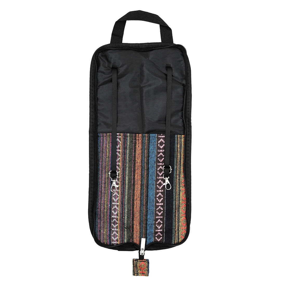 

Drum Stick Bag Ethnic Style Striped Pattern Oxford Thicken Cloth Handbag High-capacity Waterproof Drum Backbag Percussion Parts