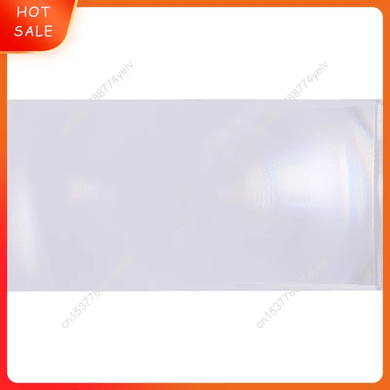 Lentille optique PMMA Fresnel, longueur focale 118x54Mm, longueur focale 185Mm, avion, projecteur DIY A62X