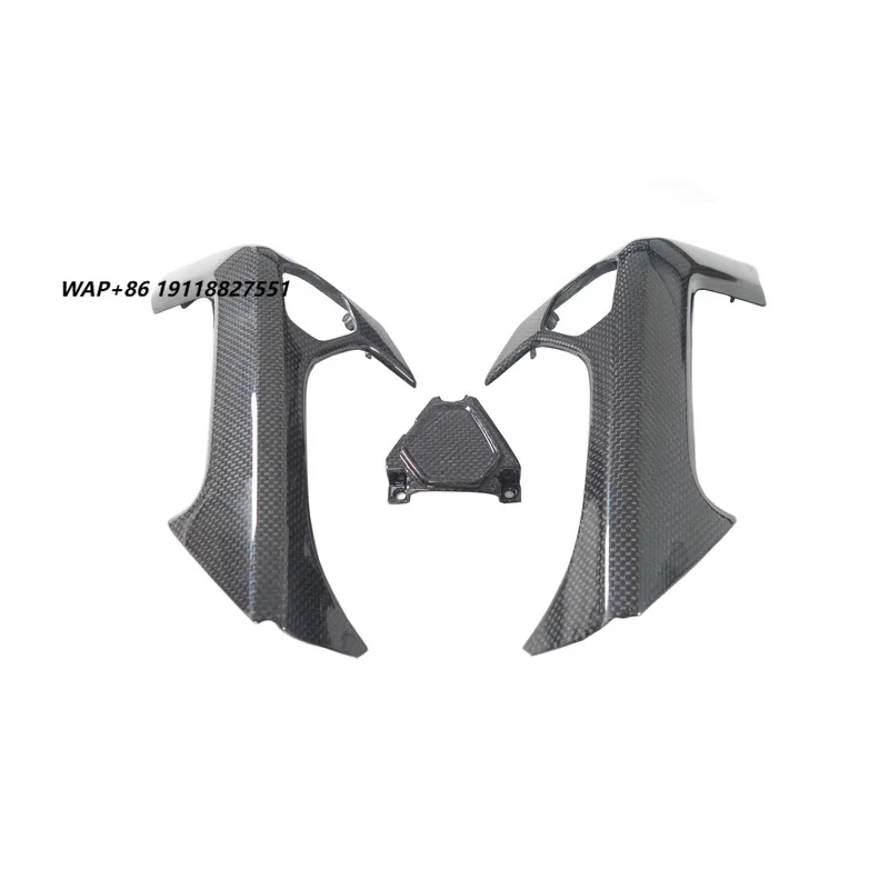 Dry Carbon Fiber Car Internal Parts Inner Door Handle (Replacement) for Lambo Huracan LP580 LP610 2014-2019 Carbon Handle