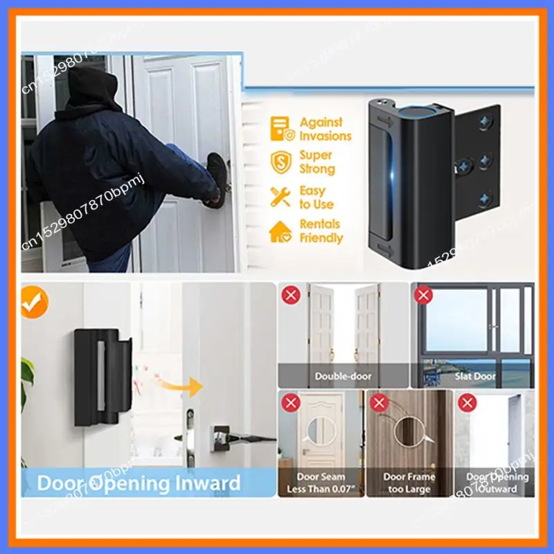 

BAAE Home Security Door Lock Home Reinforcement Door Lock Device Lock Childproof Door Reinforcement Lock C
