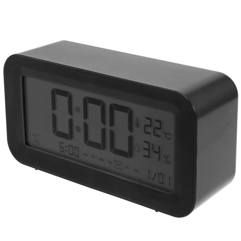 

Stylish-Digital Alarm Clock Digital Desk Clock Mini Electronic Clocks Office Simple Clocks Automatic Luminous Electronic Clock
