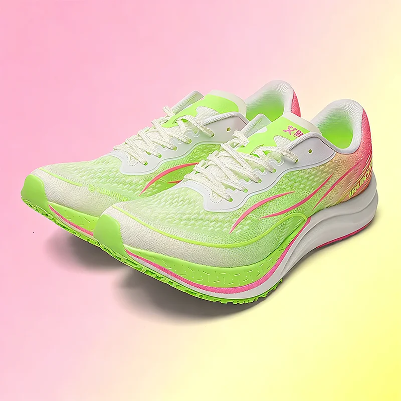 حذاء جري IRUNSVAN ذو لوحة كربون كاملة، حذاء رياضي ماراثون مريح وجيد التهوية وخفيف الوزن وممتص للصدمات