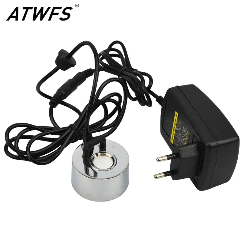 ATWFS wysokiej jakości ultradźwiękowy generator mgły 24v nebulizator głowica atomizera bez świateł do nawilżacza Fogger
