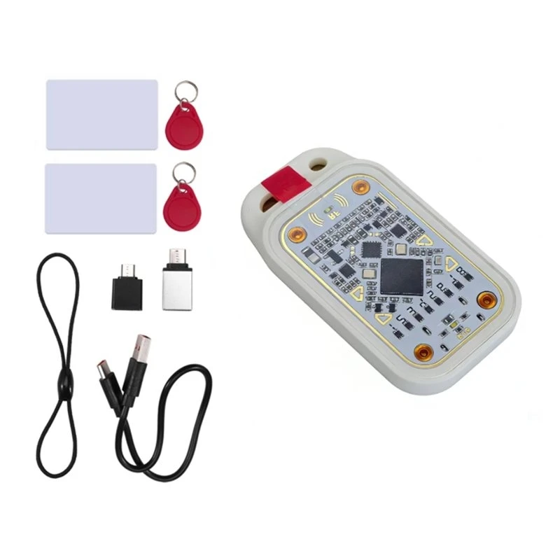 B29C-Chameleon V3.0 RFID Smart Chip Reader NFC Read Writer+ 125Khz 13.56Mhz ID IC Tag Copyer 2Xuid Keychain+ 2X CUID Card