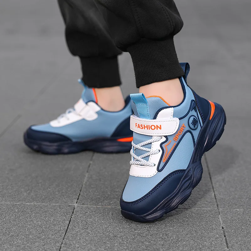 

Осень 2023, новая детская спортивная обувь, модные и освежающие дышащие кроссовки, легкая, мягкая, простая повседневная обувь