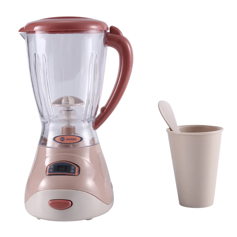 Yh129-1Se Máquina de jugo eléctrica de simulación doméstica, pequeños electrodomésticos para niños, juego de cocina para niños y niñas