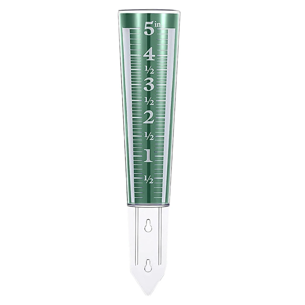 Garden Measuring Device Rainwater Meter Blue Convenient Mounting Options Convenient Mounting Options Readability