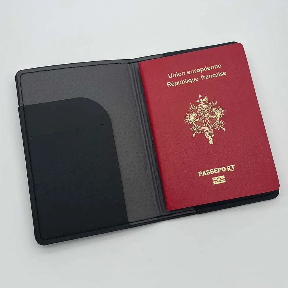 Protege Passport Personalisé Prenom avec étiquettes à bagages, couverture passeport personnalisé carte de l'UE, étui mignon, portefeuille de voyage, accessoires de voyage