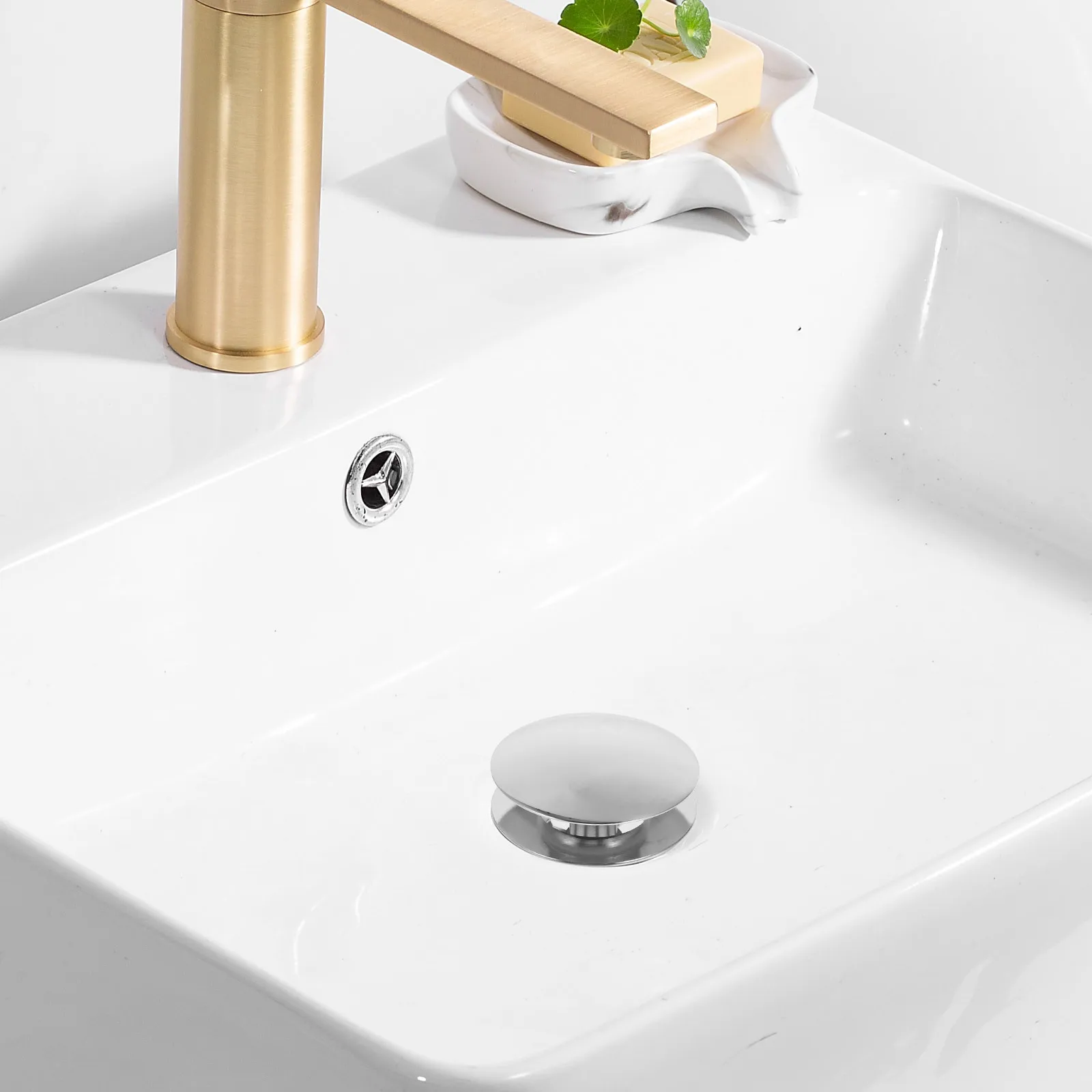 بالوعة الحمام سدادة ترتد الأساسية التوصيل تصفية دفع نوع استنزاف مصفاة ل مغسلة حوض الاستحمام عدم الانزلاق مقاومة للاهتراء #6